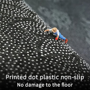 Planet Gates 1pc Dirt Resistant Welcome Doormat, Low Pile Indoor Outdoor Entrance Mat, Absorbent Bath Mat, Suitable For Living Room Bedroom Bathroom Kitchen Balcony Patio Carpet