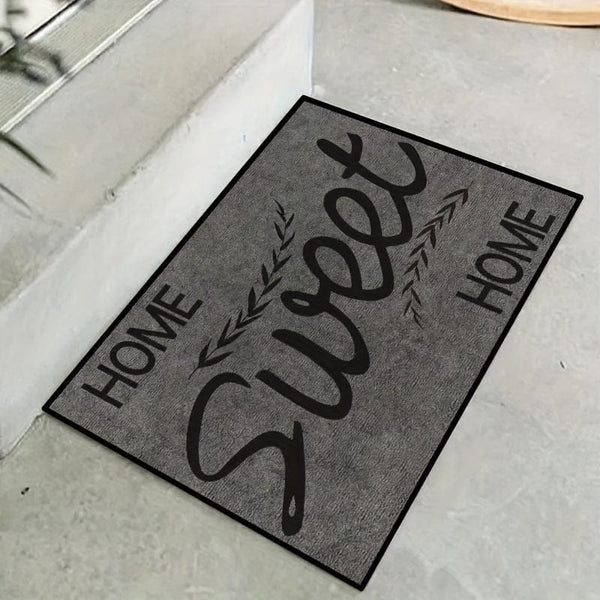 Planet Gates 1pc Dirt Resistant Welcome Doormat, Modern Geometric Low Pile Indoor Outdoor Entrance Mat, Absorbent Bath Mat, Suitable For Living Room Bedroom Bathroom Kitchen Balcony Patio Carpet