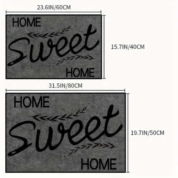 Planet Gates 1pc Dirt Resistant Welcome Doormat, Modern Geometric Low Pile Indoor Outdoor Entrance Mat, Absorbent Bath Mat, Suitable For Living Room Bedroom Bathroom Kitchen Balcony Patio Carpet