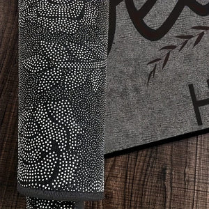 Planet Gates 1pc Dirt Resistant Welcome Doormat, Modern Geometric Low Pile Indoor Outdoor Entrance Mat, Absorbent Bath Mat, Suitable For Living Room Bedroom Bathroom Kitchen Balcony Patio Carpet