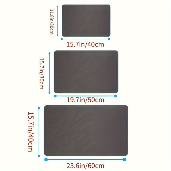 Planet Gates 1pc, Dish Drying Pad, Espresso Machine Countertop Absorbent Pad, Washstand Drain Mat, Soft Faucet Absorbent Mat, Washstand Cup Mat, Kitchen Accessories, Bathroom Accessories