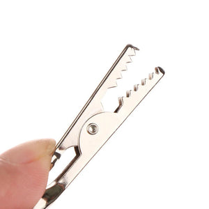 Planet Gates 1Pc Durable Pcb Welding Clamp Reliable Welding Clamp With Alligator Clip DIY Welding Auxiliary Welding Clip Metal Alligator Clip