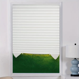 Planet Gates 1pc Easy Up and Down Blackout Pleated Curtains for Home Decor - Temporary Curtains with No Tools Needed - Perfect for Car, Bedroom, and Living Room - Blocks Out Light and Provides Privacy