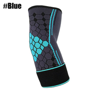 Planet Gates 1Pc Elbow Brace Compression Sleeve Arm Support Elastic Sleeve with Strap for Golf,Basketball,Tennis,Workout,Arthritis,PainRelief