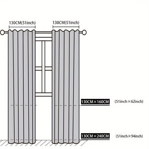 Planet Gates 1pc Elegant White Window Sheer Curtain for Living Room and Bedroom - Soft and Stylish Home Decor