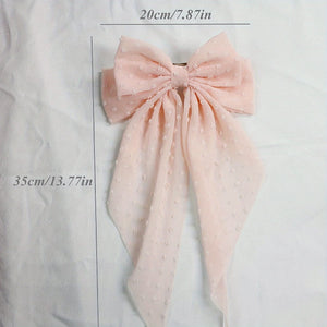 Planet Gates 1pc Fabric Bow Decor Curtain Tieback, Metal Curtain Clip, Curtain Buckle For Home Decoration, Curtain Accessories