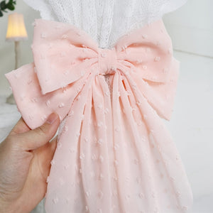 Planet Gates 1pc Fabric Bow Decor Curtain Tieback, Metal Curtain Clip, Curtain Buckle For Home Decoration, Curtain Accessories