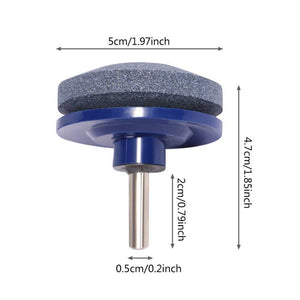 Planet Gates 1pc Faster Lawn Mower Sharpener Lawnmower Blade Sharpener Universal Grinding Rotary Drill Cuts, Lawn Mower Parts & Accessories