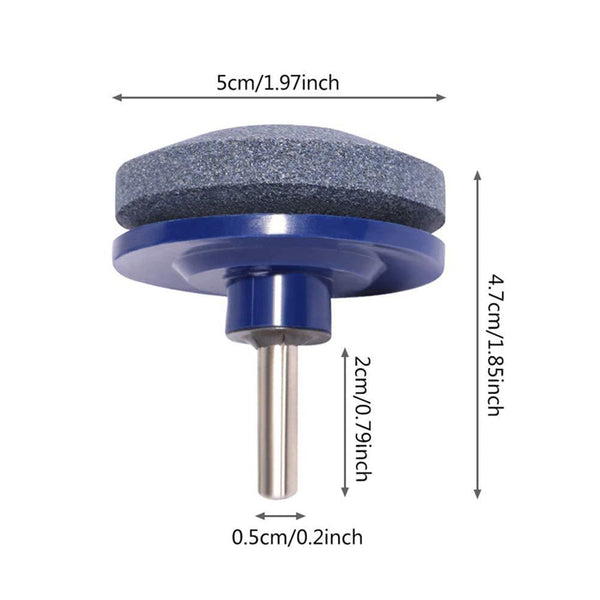 Planet Gates 1pc Faster Lawn Mower Sharpener Lawnmower Blade Sharpener Universal Grinding Rotary Drill Cuts, Lawn Mower Parts & Accessories