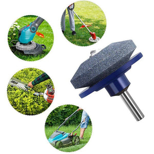 Planet Gates 1pc Faster Lawn Mower Sharpener Lawnmower Blade Sharpener Universal Grinding Rotary Drill Cuts, Lawn Mower Parts & Accessories