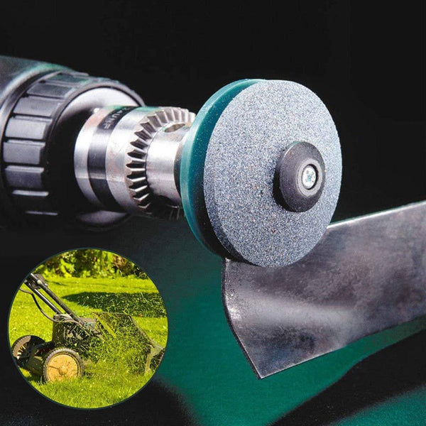 Planet Gates 1pc Faster Lawn Mower Sharpener Lawnmower Blade Sharpener Universal Grinding Rotary Drill Cuts, Lawn Mower Parts & Accessories