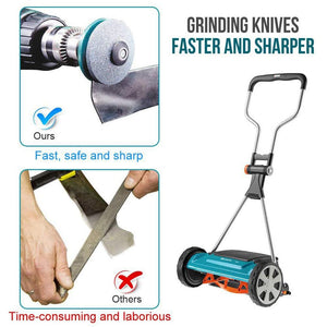 Planet Gates 1pc Faster Lawn Mower Sharpener Lawnmower Blade Sharpener Universal Grinding Rotary Drill Cuts, Lawn Mower Parts & Accessories