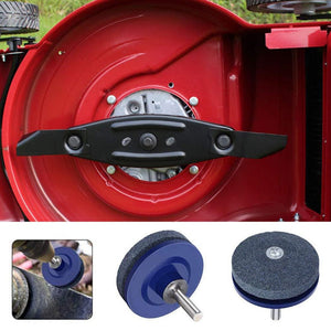 Planet Gates 1pc Faster Lawn Mower Sharpener Lawnmower Blade Sharpener Universal Grinding Rotary Drill Cuts, Lawn Mower Parts & Accessories