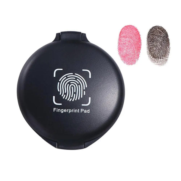 Planet Gates 1PC Fingerprint Ink Pad Thumbprint Ink Pad For Notary Fingerprint Id Security Identification Cards Supplies Fingerprint Kit