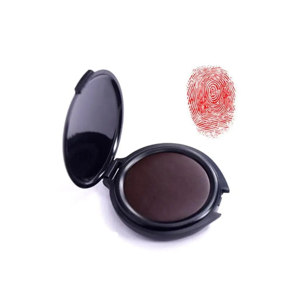 Planet Gates 1PC Fingerprint Ink Pad Thumbprint Ink Pad For Notary Fingerprint Id Security Identification Cards Supplies Fingerprint Kit