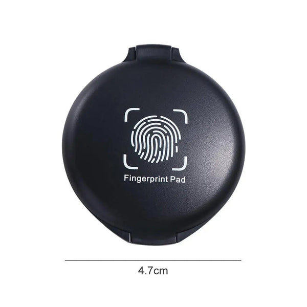Planet Gates 1PC Fingerprint Ink Pad Thumbprint Ink Pad For Notary Fingerprint Id Security Identification Cards Supplies Fingerprint Kit