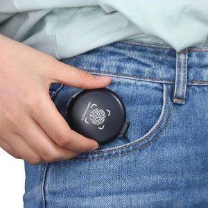 Planet Gates 1PC Fingerprint Ink Pad Thumbprint Ink Pad For Notary Fingerprint Id Security Identification Cards Supplies Fingerprint Kit