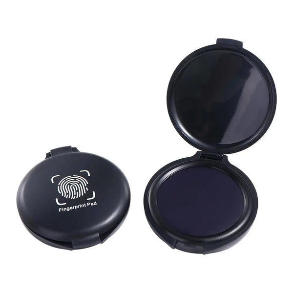 Planet Gates 1PC Fingerprint Ink Pad Thumbprint Ink Pad For Notary Fingerprint Id Security Identification Cards Supplies Fingerprint Kit