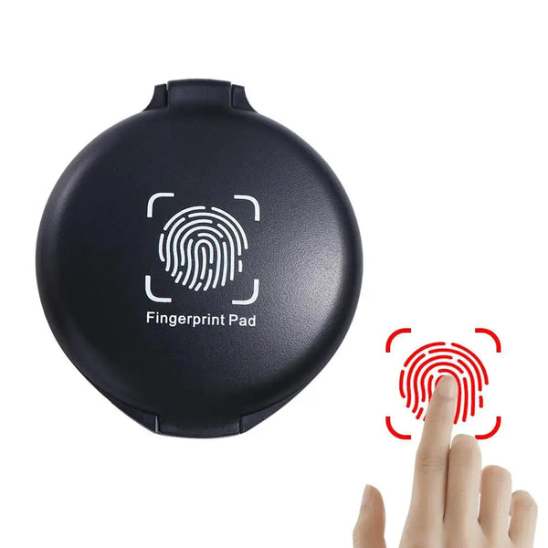Planet Gates 1PC Fingerprint Ink Pad Thumbprint Ink Pad For Notary Fingerprint Id Security Identification Cards Supplies Fingerprint Kit
