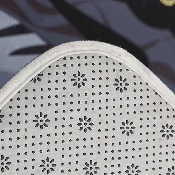 Planet Gates 1pc Flannel 3D Printing Non-Slip, Waterproof, And Dirt-Resistant Kitchen Floor Mat - Machine Washable And Rugs Perfect For Living Room, Laundry, And Bathroom - Enhance Room Decor And Protect Floors Mats