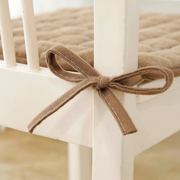 Planet Gates 1pc Flannel Four Seasons Universal Non-slip Chair Cushion For Office Living Room Dining Chair Home Decor