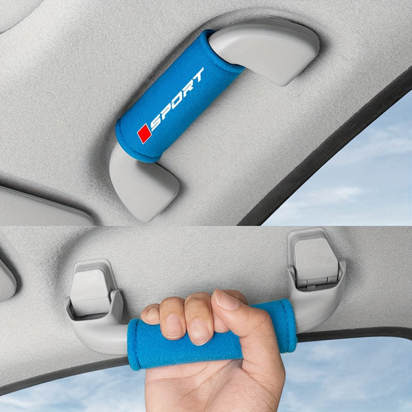 Planet Gates 1pc Fluff Car Roof Door Handle Protector Car Armrest Cover For Audi For BMW For Mercedes Benz For VW For Toyota