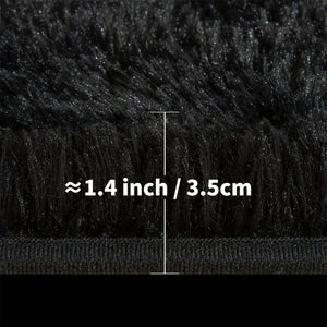 Planet Gates 1pc, Fluffy Area Rug Black Shag Area Rugs, Extra Soft And Shaggy Carpets, Indoor Fuzzy Rugs For Bedroom Living Room Home Rug, Outdoor Rug, Home Decor