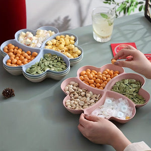 Planet Gates 1PC Fruit Plate Candy Server Storage Home Living Room Tea Table Dried Fruit Snack Plate Dessert Plate Cake Plate Hard Fruit Modern Plate Fruit For Birthday Party Wedding Coffee Bar Accessory Colorful Plastic Unbreakable