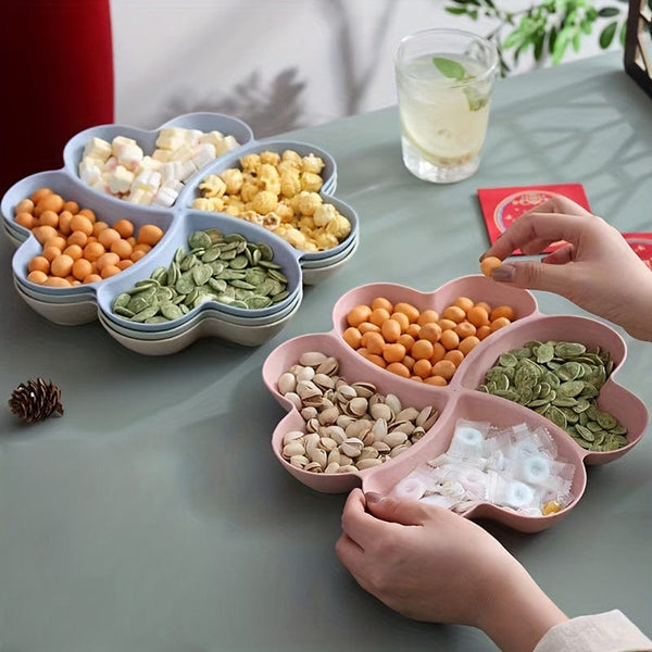 Planet Gates 1PC Fruit Plate Candy Server Storage Home Living Room Tea Table Dried Fruit Snack Plate Dessert Plate Cake Plate Hard Fruit Modern Plate Fruit For Birthday Party Wedding Coffee Bar Accessory Colorful Plastic Unbreakable