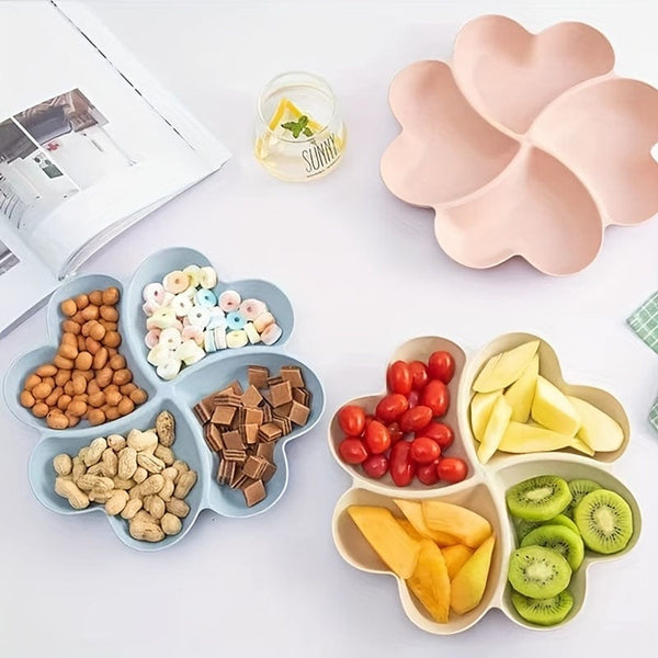 Planet Gates 1PC Fruit Plate Candy Server Storage Home Living Room Tea Table Dried Fruit Snack Plate Dessert Plate Cake Plate Hard Fruit Modern Plate Fruit For Birthday Party Wedding Coffee Bar Accessory Colorful Plastic Unbreakable