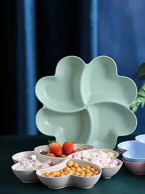 Planet Gates 1PC Fruit Plate Candy Server Storage Home Living Room Tea Table Dried Fruit Snack Plate Dessert Plate Cake Plate Hard Fruit Modern Plate Fruit For Birthday Party Wedding Coffee Bar Accessory Colorful Plastic Unbreakable