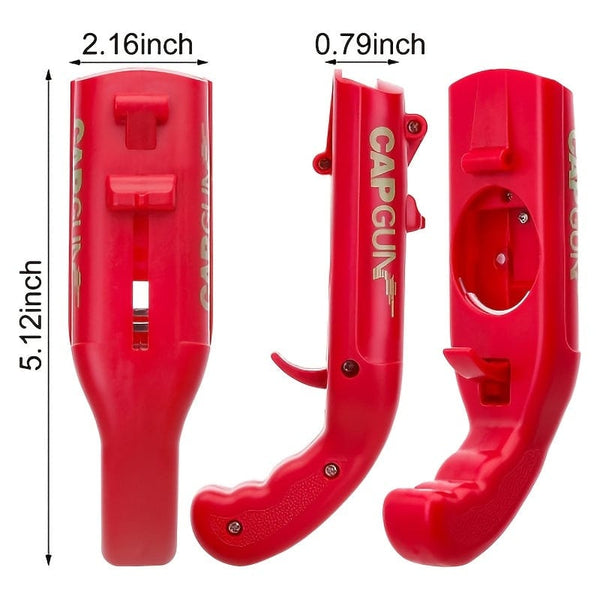 Planet Gates 1pc Funny Cap Gun Bottle Opener with Corkscrew - Perfect for Home Bar, Party, and Wedding Favors