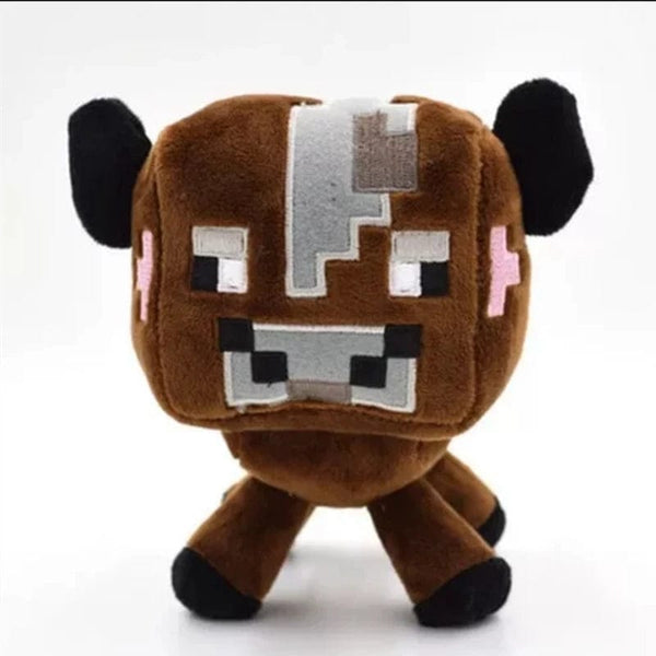 Planet Gates 1PC Game Figure Minecraft Animal Plush Doll Toy Pig Enderman Creeper Sheep Plushie Soft Collection Doll