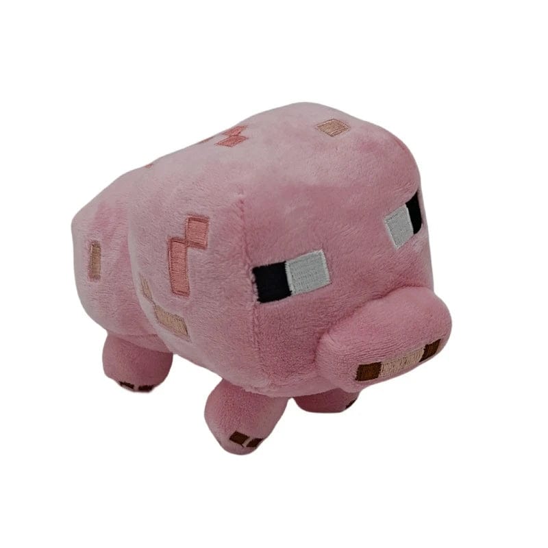Planet Gates 1PC Game Figure Minecraft Animal Plush Doll Toy Pig Enderman Creeper Sheep Plushie Soft Collection Doll