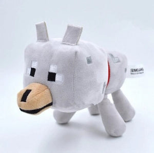 Planet Gates 1PC Game Figure Minecraft Animal Plush Doll Toy Pig Enderman Creeper Sheep Plushie Soft Collection Doll