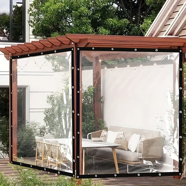 Planet Gates 1pc, Garden, Balcony, Greenhouse, Succulent Flowers, Plants, Waterproof Oilcloth, Pet Roof, Waterproof Tarpaulin, Clear Plastic Tarpaulin, Dustproof, Rainproof, UV Resistant Garden Coverage, Ideal Garden Coverage