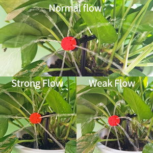 Planet Gates 1pc Garden Irrigation Set DIY Greenhouse DIY Drip Irrigation System Automatic Watering Garden Hose Micro Drip Watering Kits With Adjustable Drippers, 15-30m