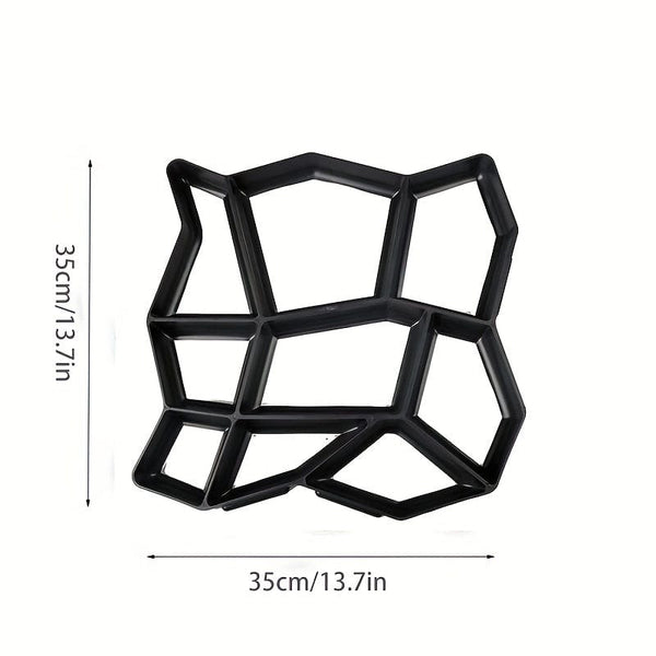 Planet Gates 1pc, Garden Walk Pavement Mold DIY Manually Paving Cement Brick Stone Road Concrete Molds