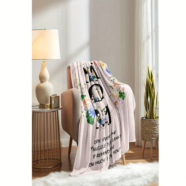 Planet Gates 1pc Gifts For Mom Blanket, Mom Gifts From Daughter Son, Best Mom Ever Gifts, Birthday Gifts For Mom Throw Blanket, I Love You Mom Gifts, Unique Mom Gift, Gifts For Mom