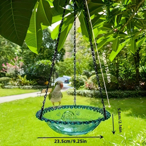Planet Gates 1pc Hanging Bird Feeder, Birdbath For Outdoor, Garden Decor, Yard, Farm, Hummingbird