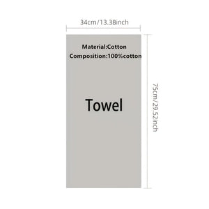 Planet Gates 1pc Heart Pattern Face Towel Gift, Soft And Absorbent Cotton Hand Towel, Ideal For Couples And Lovers, Valentine's Day Gifts, Bathroom Supplies, Home Supplies