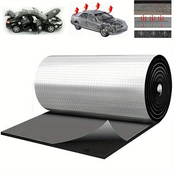 Planet Gates 1pc Heat Insulation Sound Insulation Car Sound Deadener Mat Noise Bonnet Insulation Deadening Sticker