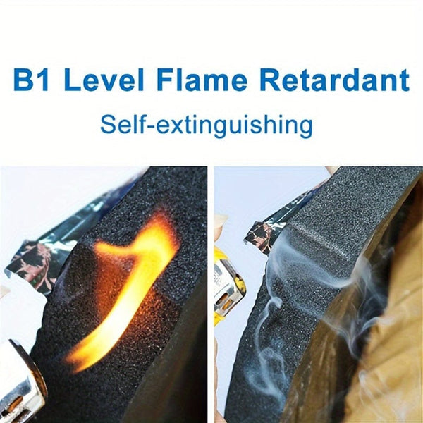 Planet Gates 1pc Heat Insulation Sound Insulation Car Sound Deadener Mat Noise Bonnet Insulation Deadening Sticker