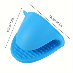 Planet Gates 1pc Heat-Resistant Silicone Oven Glove - Perfect for Baking & Grilling!