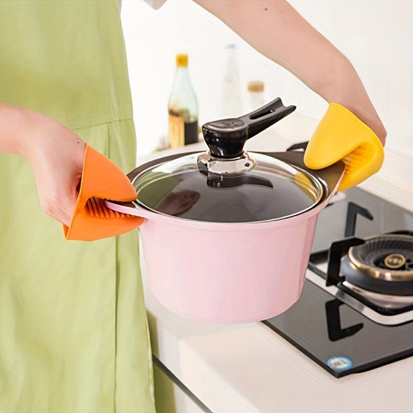 Planet Gates 1pc Heat-Resistant Silicone Oven Glove - Perfect for Baking & Grilling!