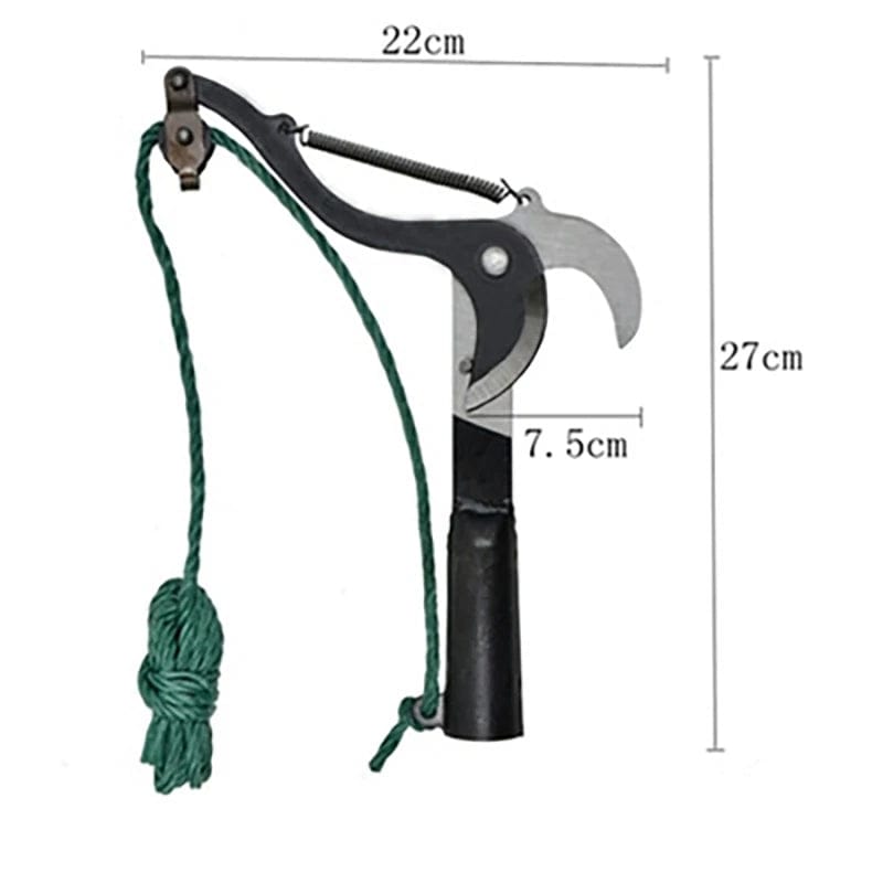 Planet Gates 1PC High-Altitude Extension Lopper Branch Scissors Extendable Fruit Tree Pruning Saw Cutter Garden Trimmer Tool With Rope