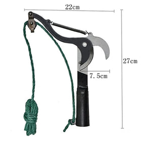 Planet Gates 1PC High-Altitude Extension Lopper Branch Scissors Extendable Fruit Tree Pruning Saw Cutter Garden Trimmer Tool With Rope