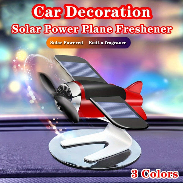 Planet Gates 1pc High-end Solar Aircraft Design Car Interior Decoration, Creative Car Dashboard Decoration, Car Aromatherapy Diffuser Ornament