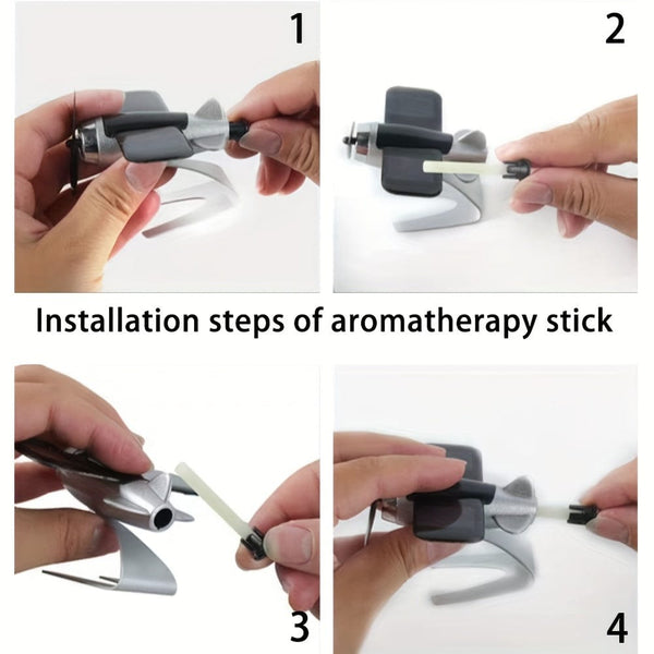 Planet Gates 1pc High-end Solar Aircraft Design Car Interior Decoration, Creative Car Dashboard Decoration, Car Aromatherapy Diffuser Ornament