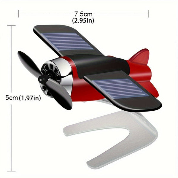 Planet Gates 1pc High-end Solar Aircraft Design Car Interior Decoration, Creative Car Dashboard Decoration, Car Aromatherapy Diffuser Ornament